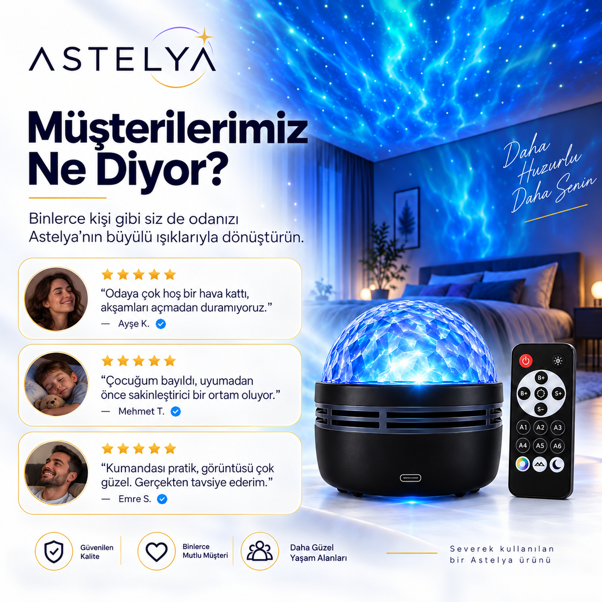 Astelya® Kuzey Işıkları Projektörü
